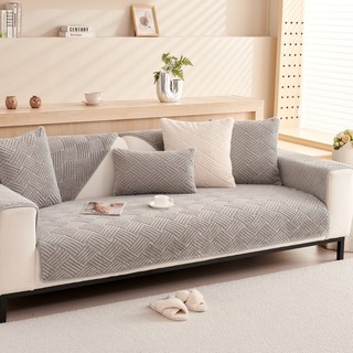 Thảm sofa 100% cotton chống bụi phong cách cổ điển - Thảm cotton phủ sofa - Thảm trải sofa 100% cotton