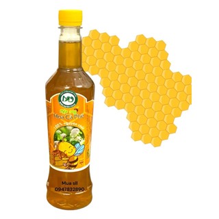 Thùng mật ong 800g - 15 chai - mật ong chuyên pha chế, nấu ăn, làm bánh...