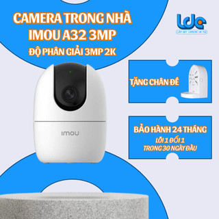 Camera A32 EP - IMOU chính hãng, bảo hành hãng toàn quốc, quay 360, đàm thoại 2 chiều IPC-A32EP-L