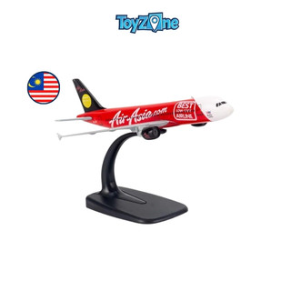 Mô hình máy bay Air Asia Airbus 16cm Everfly