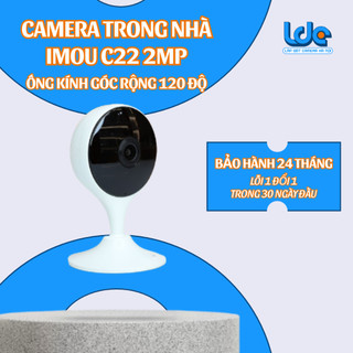 C22EP | Camera WiFi trong nhà IPC C22 EP, góc rộng 120 độ, đàm thoại 2 chiều, đế hít nam châm tiện