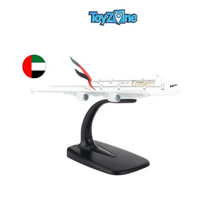 [Mã TOYJAN hoàn 20K xu đơn 50K] Mô hình máy bay Emirates Airbus A380 16cm Evefly
