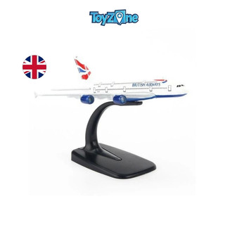 Mô hình máy bay British Airways Airbus A380 16cm Everfly