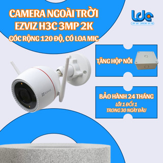 H3C 3MP| Ban đêm có màu, đàm thoại 2 chiều, đèn chớp, còi hú, chính hãng Ezviz, bảo hành 24 tháng
