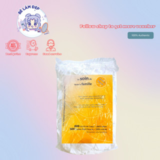 Bông Tẩy Trang Soin Pur Tetra Medical Loại Bỏ Bụi Bẩn - 600 miếng