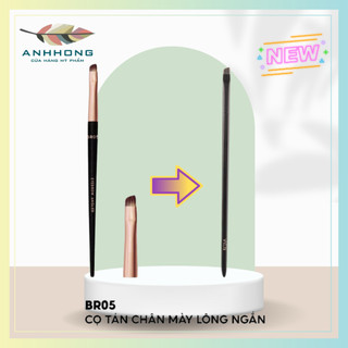 Mẫu mới Cọ Tán Chân Mày Đầu Cứng Vacosi Eyebrow Angled Brush - BR05