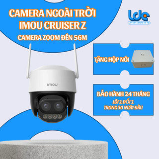 Camera quay quét zoom imou cruiser z 3k, quan sát siêu xa với công nghệ thu phóng 12x, có màu đêm