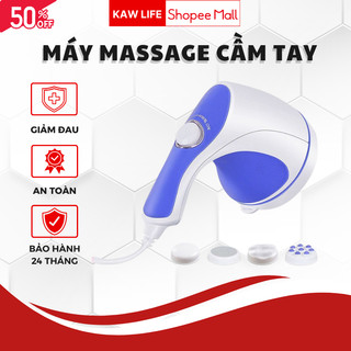 Máy Massage Cầm Tay Relax KAW, Giúp Trị Liệu Đau Mỏi Vai Gáy, Tan Mỡ Bụng, Thư Giãn Mệt Mỏi