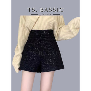 Quần Short Dạ Bling, Quần Đùi Nữ BIG SIZE Lưng Cao 2 Ly Cao Cấp Hàng Đẹp THUS951