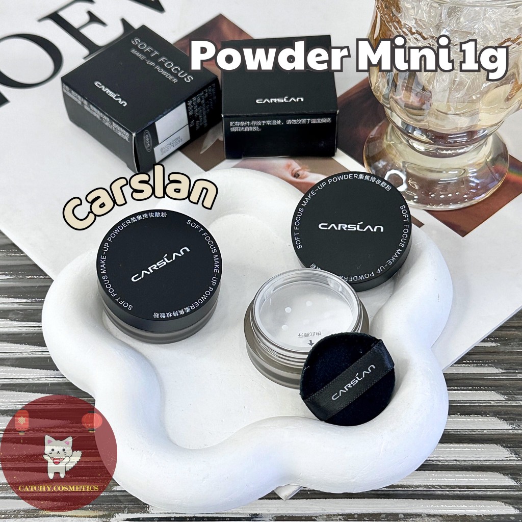 [CARSLAN] (Minisize) Phấn Phủ Bột/Nén CARSLAN Minisize Kiềm Dầu Chống Nước Mịn Lì 1g | BigBuy360 - bigbuy360.vn
