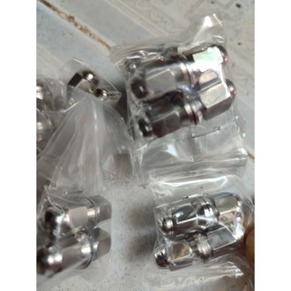 Ốc đầu bò xe máy 6ly 7ly inoc bộ 4 con