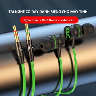 Tai nghe gaming PC có míc dây dài 2,7m- Poermax Y7