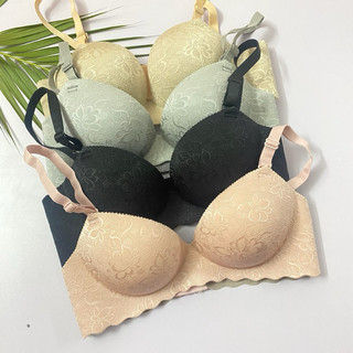 Combo 100k/3 áo ngực su gấm không gọng mút vừa 2,5cm cao cấp