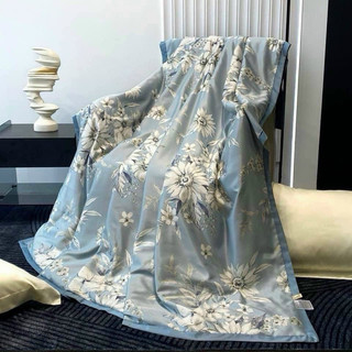 Chăn hè Lụa Thái nhập khẩu, chăn mền hè Lụa Thái Tencel siêu mát lạnh nịnh da cao cấp kích thước 2m-2m3