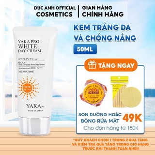 Kem dưỡng trắng da ban ngày+ chống nắng phổ rộng bảo vệ da – YAKA Pro White Day Cream SPF50+ PA++++
