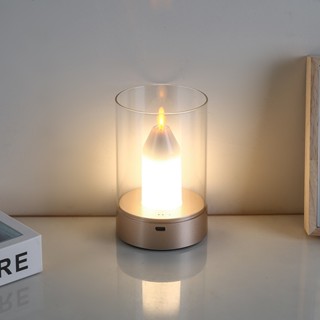 Đèn nến cảm biến trang trí decor nhà hàng quán ăn cafe phòng ngủ khách tạo không gian lung linh lãng mạnh thư giãn