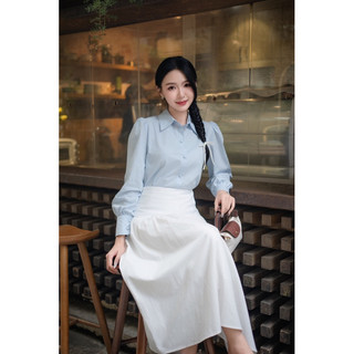 CÉLESTE - Chân Váy Xoè Dáng Dài Hack Eo Chất Thô Mềm Bồng Bềnh Nhẹ Nhàng Ara Skirt