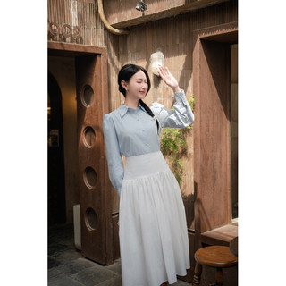 CÉLESTE - Chân Váy Xoè Dáng Dài Hack Eo Chất Thô Mềm Bồng Bềnh Nhẹ Nhàng Ara Skirt