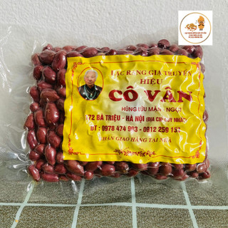 05 Gói LẠC ĐỎ rang húng lìu Cô Vân loại 200g, thơm giòn bùi ngon, đặc sản Hà Nội