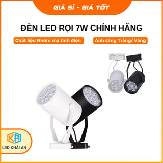 Đèn Led Rọi Ray 7W Khải Ân Siêu Sáng Bền Tiết Kiệm, Ánh Sáng Trắng Trang Trí, Decor Gắn Tường Trần, Hai Màu Vỏ Trắng Đen