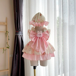 LOLITA THỎ SIÊU DỄ THƯƠNG VỚI ĐŨI XƯỚC KÈM XỐP HẠT. VÁY BÉ GÁI 3-13KG, VÁY CHỤP HÌNH, THÔI NÔI, ĐẦY THÁNG