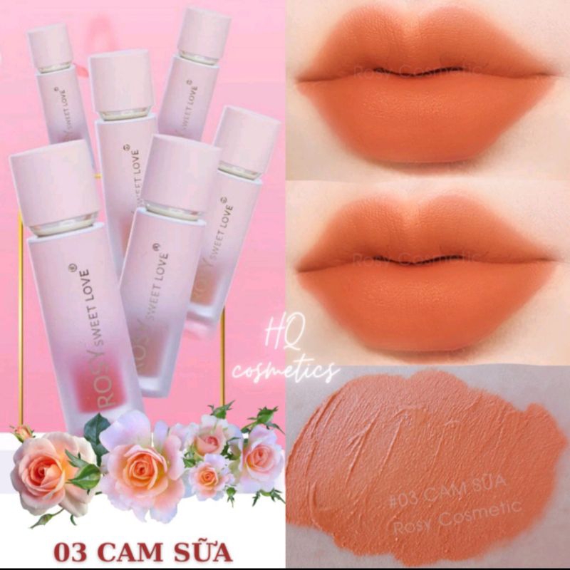 không chì, lâu trôi, mềm môi [03_Cam Sữa]