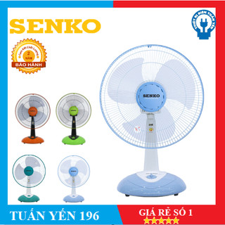 HỎA TỐC 2H Quạt bàn Senko B1612/B1616 Sải cánh 39cm, cao 65cm hàng chính hãng⭐️