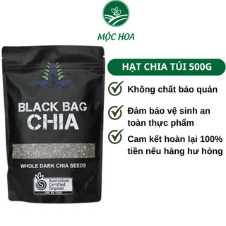 Hạt chia đen nhập khẩu úc black bag chia