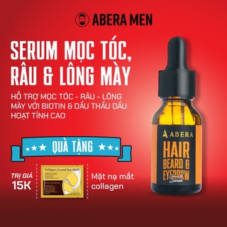 - serum kích mọc tóc & râu & mày abera men 15ml chính hãng