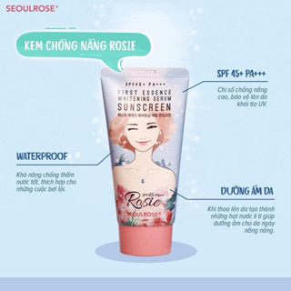 Combo kem chống nắng Rosie (fullsize+minisize)