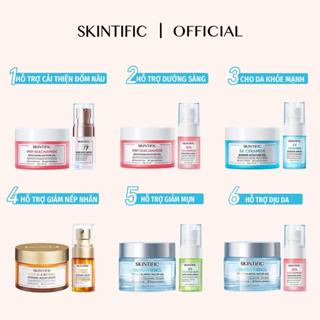 SKINTIFIC Combo 2PCS Set- Kem Dưỡng ẩm 30g/Serum 20ML