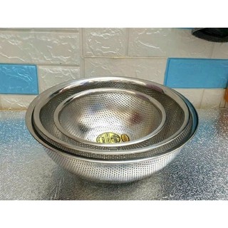 Rổ ( rá ) inox lỗ mịn
