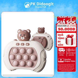 Đồ chơi pop it điện tử didooglt trò chơi giả trí rèn luyện phản xạ trí tuệ vui nhộn cho bé