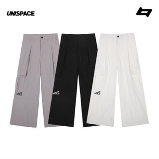 Quần túi hộp ống rộng By UniSpace unisex nam nữ vải dù Spirit Pants