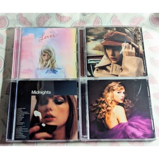 Cd album taylor swift : lover, red , speak now