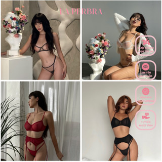 Bộ Đồ Lót Ren Nữ Có Gọng Không Mút Quần Freesize Bra Ren Quyến Rũ - Tổng Hợp Thiết Kế La Perbra