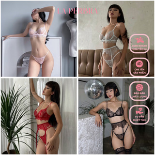 Bộ Đồ Lót Ren Nữ Gợi Cảm Emma LA PERBRA Bralette Áo Bra Ren Có Gọng Không Lót Quyến Rũ Sexy