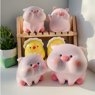 Ống Heo/Lợn tiết kiệm siêu đáng yêu SIZE LỚN ,CÓ NÚT MỞ  (chất liệu composite) heo phúng phính