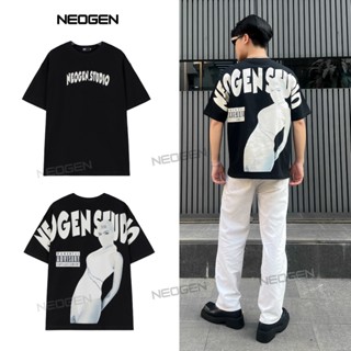 Áo Thun Lạnh Unisex Local Brand Neogen NT13 vải cotton 100% form rộng, tay lỡ, cổ tròn basic
