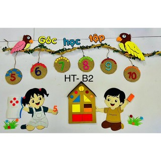 Góc Steam - góc bé học tập mẫu B2