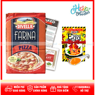 [TẶNG MEN NỞ + CÔNG THỨC] Bột Trộn Sẵn Chuyên Làm Pizza Farina Divella 1kg