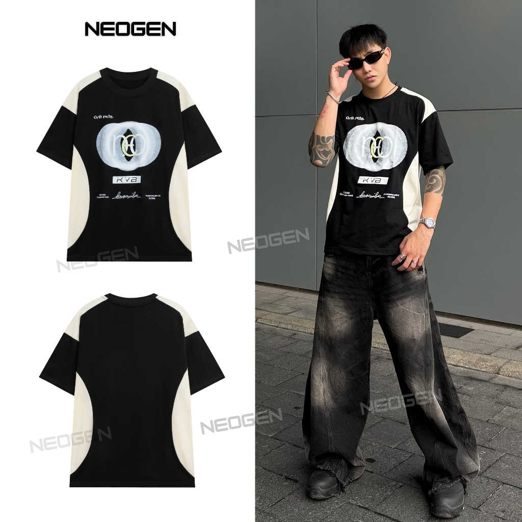 Áo Thun Lạnh Nam Nữ Local Brand NEOGEN NT16 cotton 100%, áo phông cotton form rộng unisex