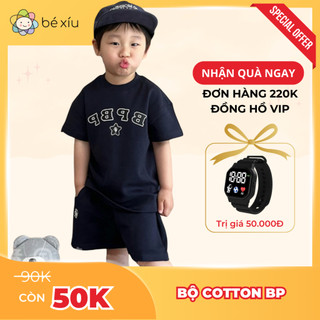  SET bộ COTTON BP gồm cả quần và áo mềm cho bé trai đáng yêu sang chảnh từ 8-28Kg B23