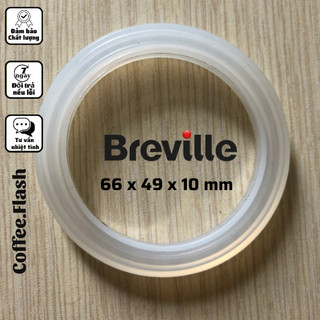 Ron cao su máy Breville 870/878 -54mm màu trắng trong