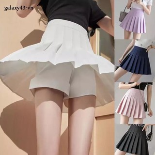 Chân váy tennis ngắn xếp ly dáng xòe hàng Qc