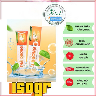 Kem đánh răng dược liệu thái dương  150gr giúp ngăn ngừa nhiệt miệng và vệ sinh răng hiệu quả