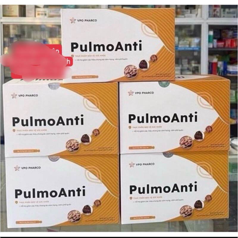 ✅[Chính Hãng] pulmoanti combo 5 hộp(hộp 20 ống*20ml)