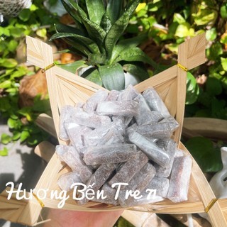 Kẹo gừng phấn dẻo/Kẹo da trâu - đồ ăn vặt - Túi zip 500g