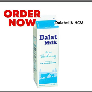 Sữa thanh trùng Đà Lạt Milk 950ml không đường
