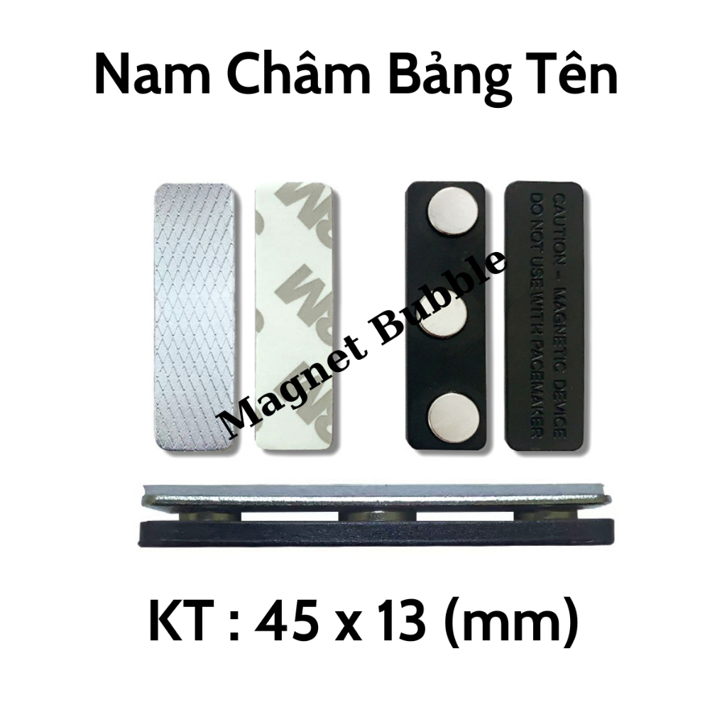 Nam châm bảng tên, nam châm thẻ tên, nam châm cài áo 3M